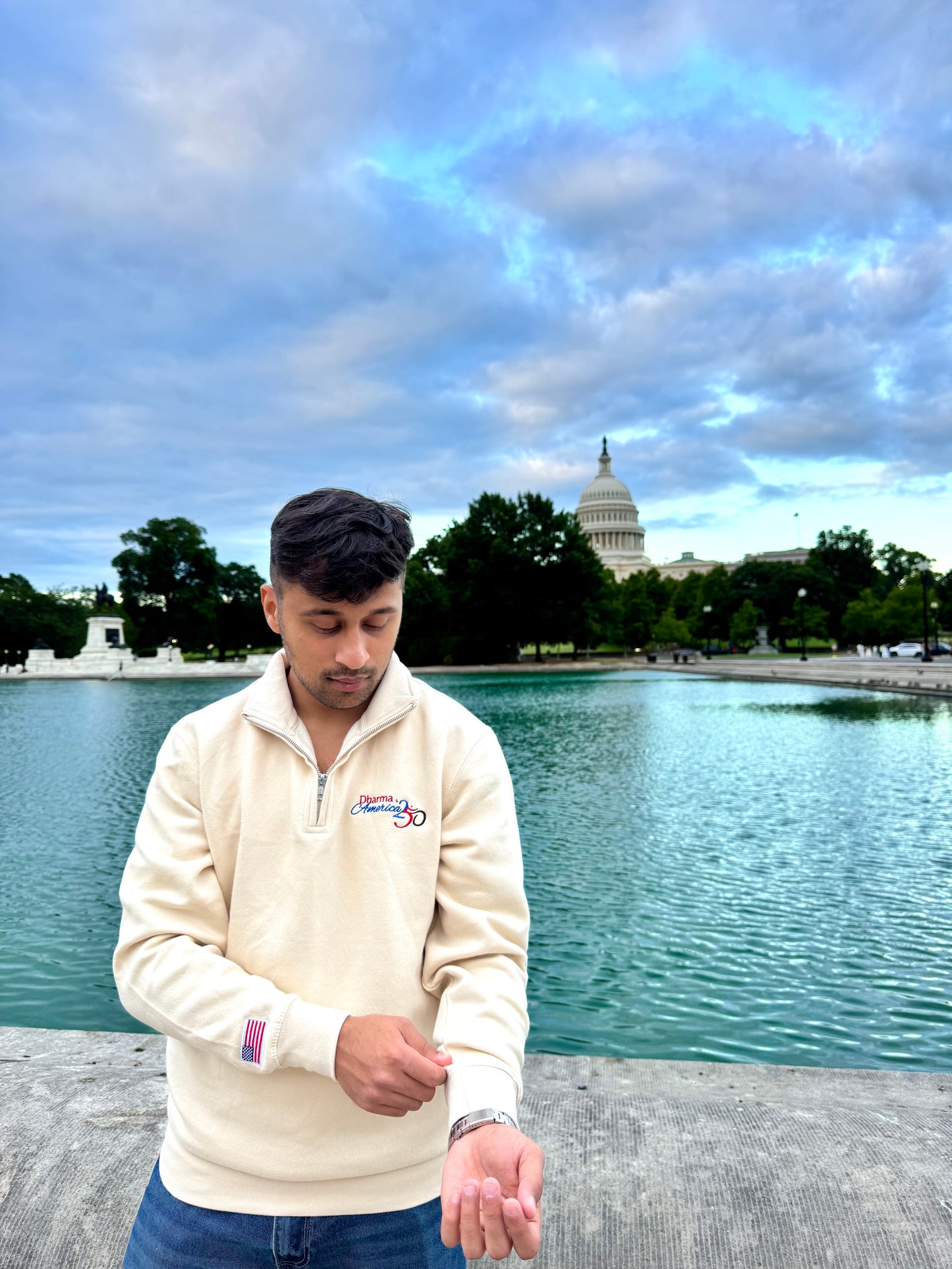 Dharma & America250 Quarterzip