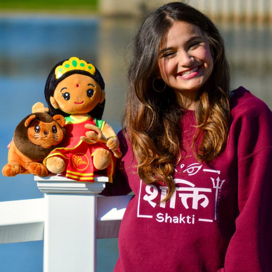 Durga Devi Plush personalized Hindu YUVA logo